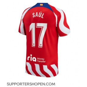 Atletico Madrid Saul Niguez #17 Hemma Matchtröja 2022-23 Kortärmad